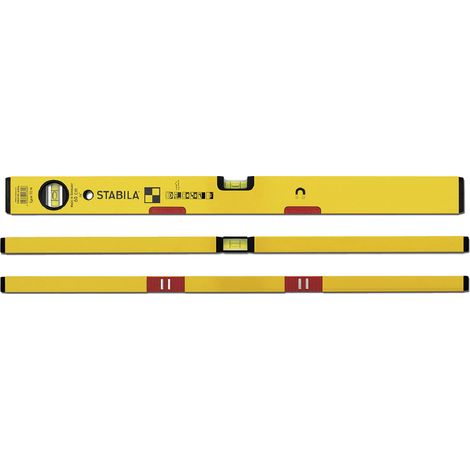 LIVELLA A DUE FIALE MAGNETICA '70 M' cm 40 - 2 magneti  - STABILA