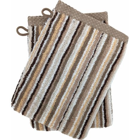 Gant de toilette collection PURE STRIPES II (1/5)