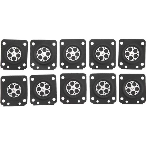 Kit de 10 pièces pour carburateur de tronçonneuse : membrane et joint pour carburateur MS210/MS230 (1/5)