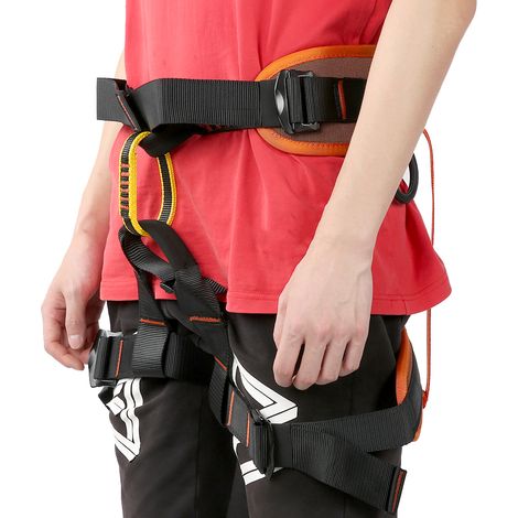 Harnais antichute avec ceinture de sécurité pour l'alpinisme, le sauvetage, l'escalade, le rappel et les sports de plein air (1/5)