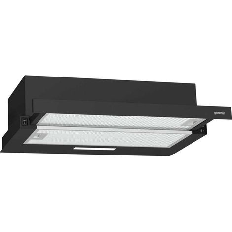 Campana telescópica negra Gorenje TH60E3B 60 cm