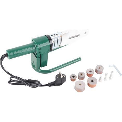 Machine à souder électronique à température constante pour tuyaux PPR, fer à souder avec tête fine, jaune, 20‑32mm, prise UE 220V (1/5)