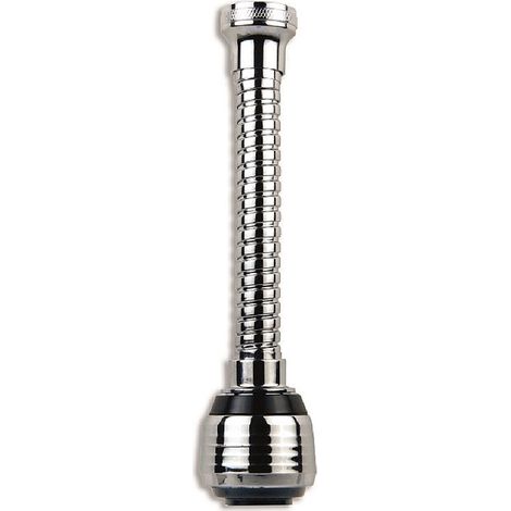 Rompigetto in ottone cromato F 22/1 con aeratore a due getti 474803OC