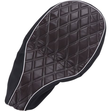 Housse de selle en cuir de remplacement pour Vespa 125/150 Sprint Fast TS Super VBB VBA VNB GTR Gl – Marron (1/5)