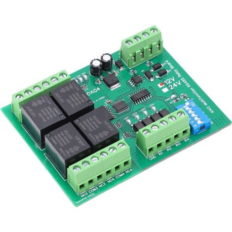 4-Kanal-Multifunktionsrelaismodul mit RS485-Schnittstelle für 12-V-Gleichstromgeräte (1/5)