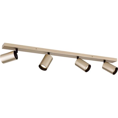 [GEBRAUCHT] B-Ware Orion Strahler Sean Deckenlampe Deckenlicht 4 Flg. Goldfarben Metall Schwenkbar
