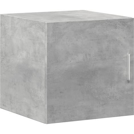 Armario de pared moderno ahorra espacio 40 x 42,5 x 40 cm madera contrachapada gris hormigón 020049485 (1/5)