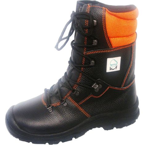 Car-Mel-Shoes Forstschutz-Lederstiefel S2 Größe 41 Stabilus Schnittschutzstiefel