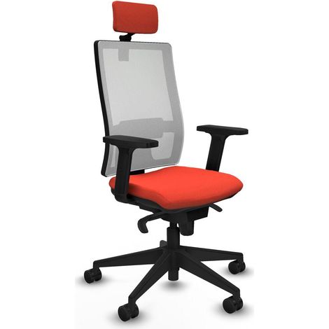 Piqueras et Crespo 2D066N2 Chaise de Bureau Orange Foncé