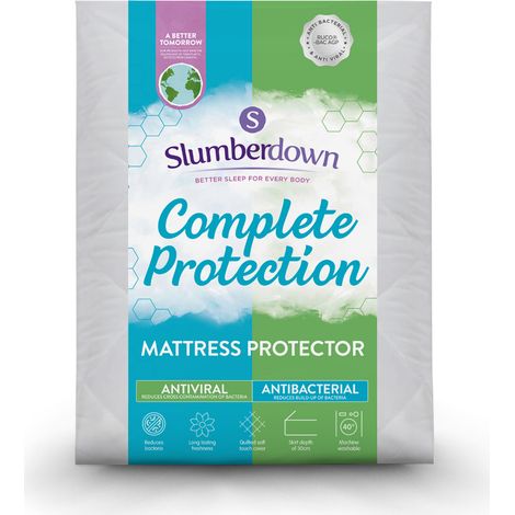 Slumberdown Complete Protection Anti Viral Mattress Protector, King