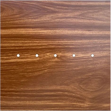 Decoración de pared creative-cables rose-one system square madera 45x45 cm