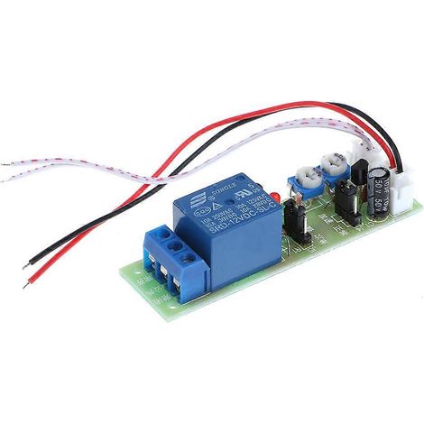 Module de boucle de temporisation marche/arrêt 12 V CC à cycle infini avec relais temporisé (1/5)