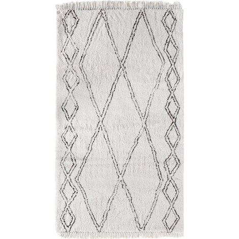 Tapis moderne douceur salon beige élégant - Beige sable raffiné (1/5)