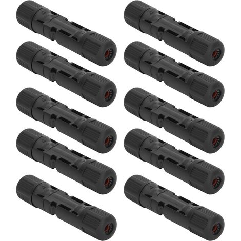 10-paariger IP67 wasserdichter Solarstecker, 1000-V-Photovoltaikkabel (Stecker/Buchse), Solarmodul-Set (1/5)