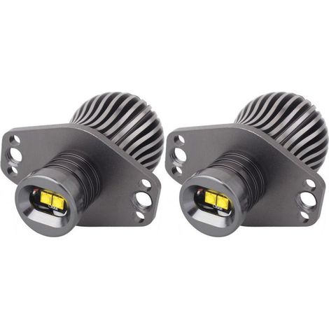 Pack Angel Eyes 10 W LED BMW E90 Ph1 /E91- NEUF - Garantie 2 ans - Blanc puissante