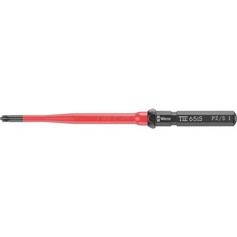 Wera Kraftform Kompakt VDE 65 iS PZ/S  1 x 157 mm TIE Elettricisti Plus / Minus Lama intercambiabile per giraviti 1 mm (1/5)