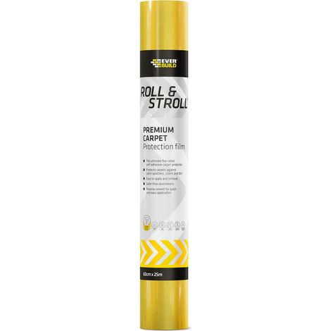 Everbuild Sika Roll & Stroll Premium Carpet Protector 600mm x 75m (1/5)