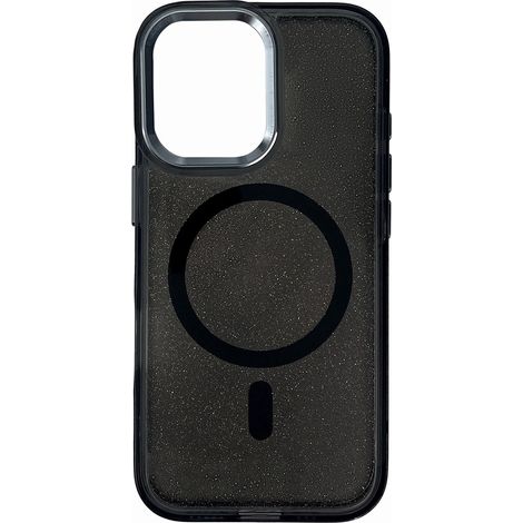 Custodia glitterata con MagSafe per Samsung Galaxy A26 5G - Nera (1/5)