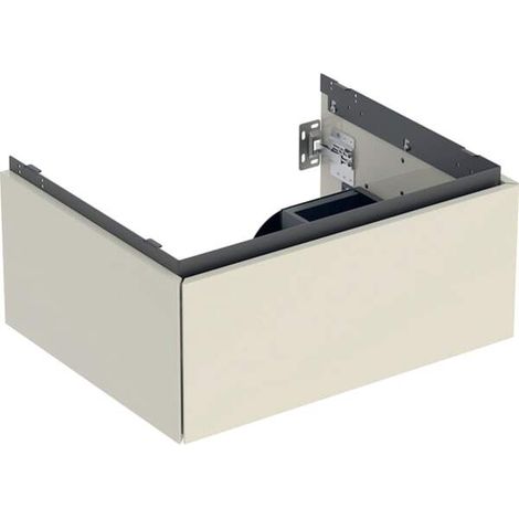Geberit ONE mueble bajo lavabo, 1 cajón, 592x266x470mm, (1/2)