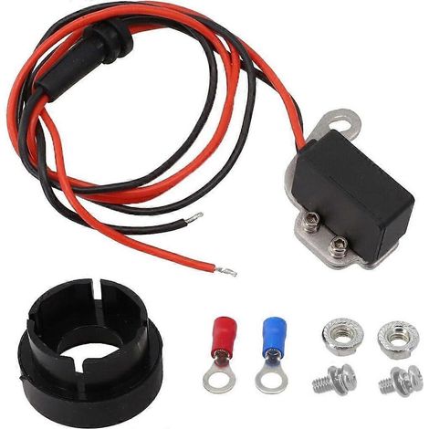 Voici une proposition de titre produit optimisé pour le SEO, en français, avec des mots-clés variés :
Kit d'allumage électronique pour Ford F100 F250 F350 1957-1974, 8 cylindres, remplacement points