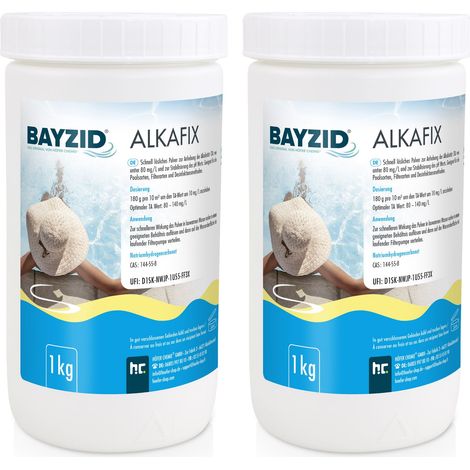 2x 1 kg BAYZID® Alkafix zur Anhebung der Alkalinität (TA)