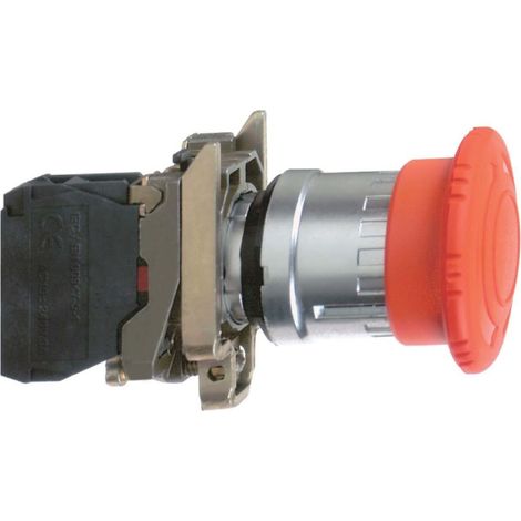 Schneider Electric NOT-AUS TASTER,D=40MM,RT DREHE (XB4BS84441)