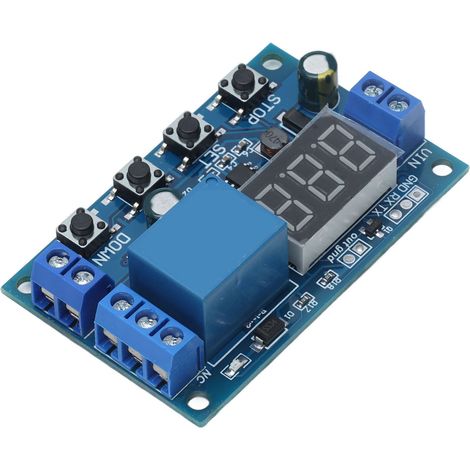 Batterielade- und Entlademodul mit integriertem Timer sowie Unter- und Überspannungsschutzplatine (1/5)