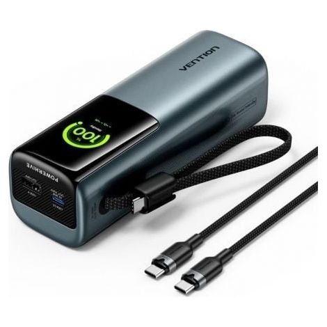 Powerbank 20000mAh Vention FKFH0/ 165W/ Gris