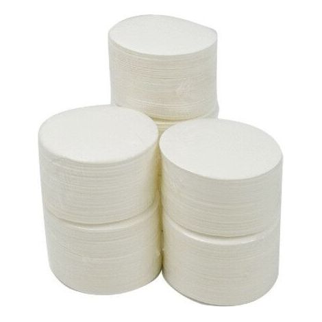 350 Pièces Filtre a Cafe Papier, 64mm Papier Filtre pour Café, Papier Filtre à Café Rond Blanc, Filtre à Papier à Café Expresso Compatible avec Machines à Café, Machines à Expresso (1/4)