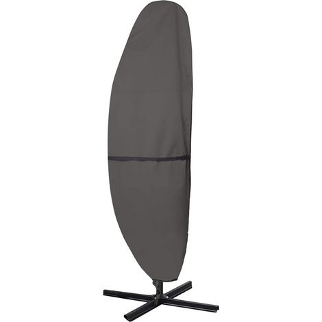 Housse de parapluie de style banane décalée extérieure imperméable 600D - Convient aux parapluies décalés en porte-à-faux de 7,5 à 11,5 pieds (1/4)