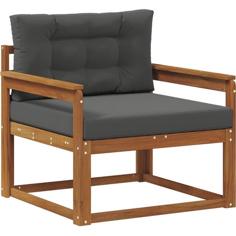 Sofa de milieu extérieur Bois d'Acacia Massif Naturel (1/5)