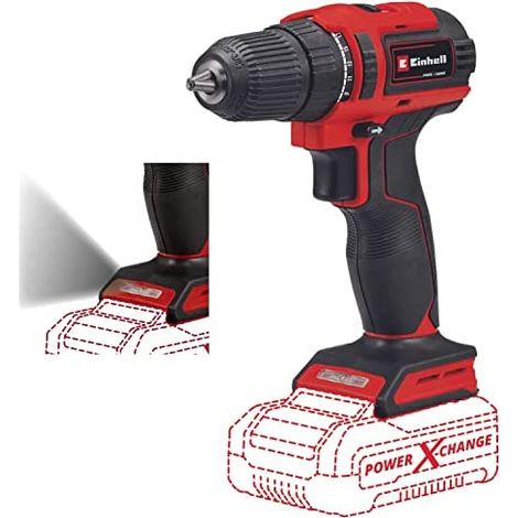 Einhell Taladro atornillador de batería TE-CD 18/40 Li BL Solo Power X-Change, iones de litio, 18 V, 40 Nm, motor sin escobillas, electrónica de velocidad de giro, envío sin batería ni cargador (1/5)