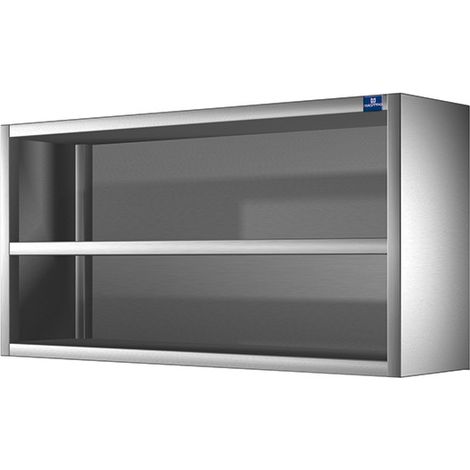 Armoire Inox Murale Ouverte - Profondeur 400 mm - Virtus