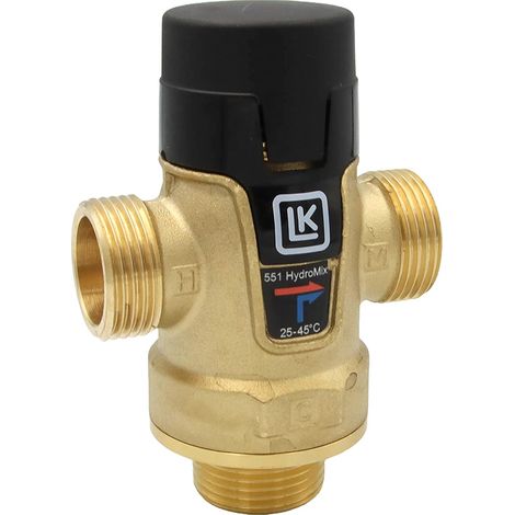 LK 551 HydroMix asymmetrisches Mischventil - Außengewinde G 1" (1/5)