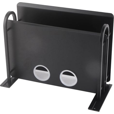 Doppellagiges schwebendes Wandregal, TV-Box-Regal, Wandmontage-Router-DVD-Kabelbox-Regal für den Haushalt (1/5)