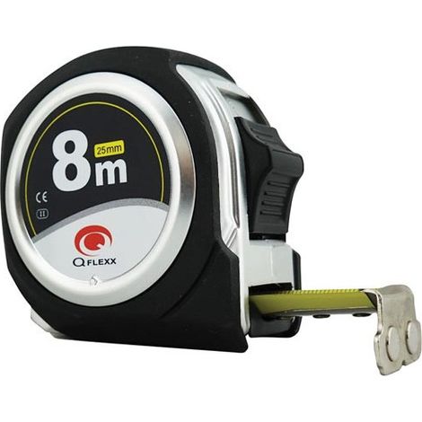 mètre à ruban - boîtier abs avec couche uv - 8 m