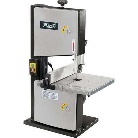 Draper 250W 230V Bandsaw with Steel Table – 200mm Max Cut Width, 900M/min Blade Speed, Model 82756 (1/5)