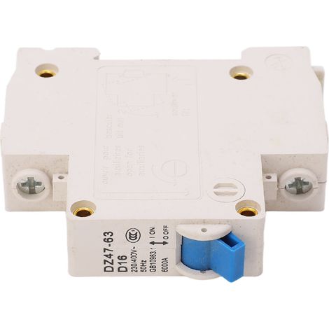 Disjoncteur Modulaire 63A Pouvoir de Coupure 4500A Protection Courant Interrupteur Automatique 230V 400V (1/5)