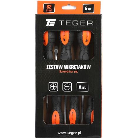 Schraubendrehersatz 6-teilig / teger (1/3)