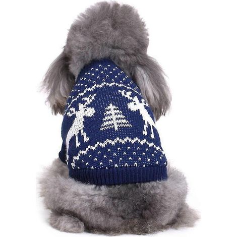 Vêtements pour animaux de compagnie d'Halloween, pull d'hiver chaud et confortable (1/5)