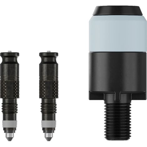 Kit Conversion Valve Tubeless Vélo Avec Adaptateur Pompe - Compatible Clik Valve - Schwalbe