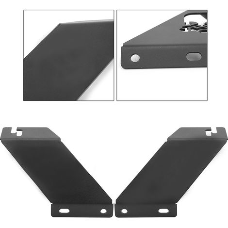 Stück Motorhauben-Totenkopf-LED-Lichtleistenhalterung passend für Jeep Wrangler JK 2007-2017