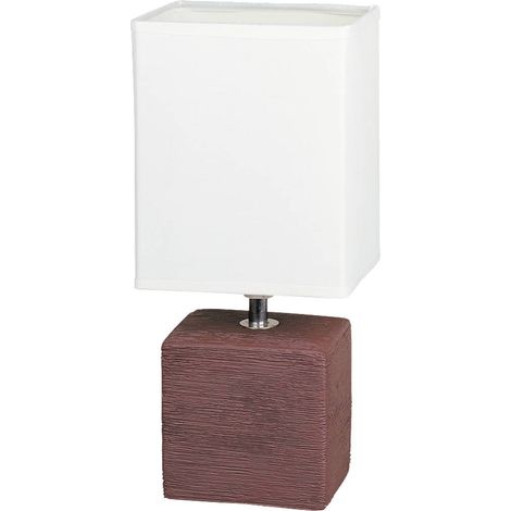 ORLANDO, CERAMIC TABLE LAMP, E14 1X40W