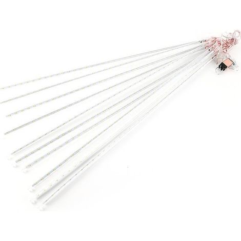 Guirlande lumineuse LED étanche effet pluie de météores pour la décoration de mariages et de jardins en extérieur (1/4)
