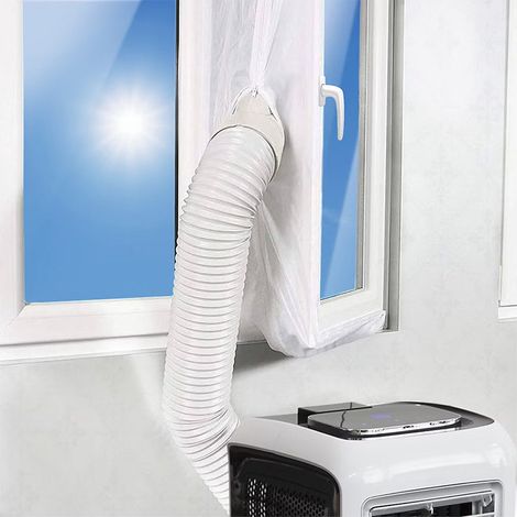 Kit universal de estanqueidad para ventana de climatizador m贸vil COOL CLIMA CCKITFEN poli茅ster 400 x 39 cm