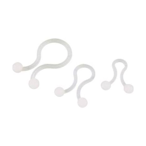 ATTACHE OMÉGA POUR PLAGE DE Ø: 13.40 MM (MAX) TRU COMPONENTS TC-TT15-20203 1593081 NATUREL 20 PC(S) (1/2)