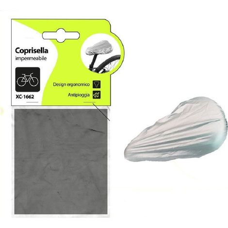 Trade Shop - COPRISELLA IMPERMEABIEN FÜR BICICLETTA DESIGN ERGONOMISCHE ANTIPIOGIA XC-1662 - (1/2)