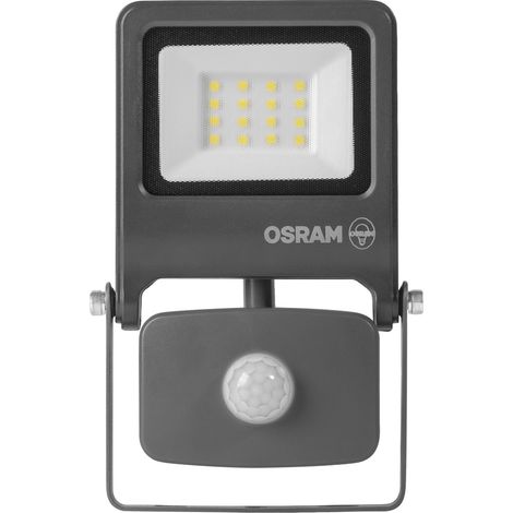 Osram Außenleuchte Endura Flood Bewegungsmelder 10W PCR dunkelgrau warmweiß