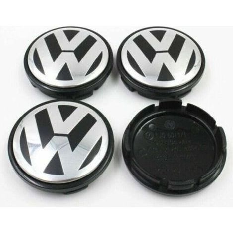 Lot de 4 cache-moyeux d’origine pour jantes aluminium,56mm (1/5)