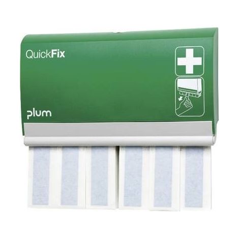 PLUM BR356005 Dispenser cerotti (L x A x P) 233 x 134 x 33 mm con suppporto a parete (1/2)